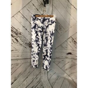 gaiam tie dye purple small leggings